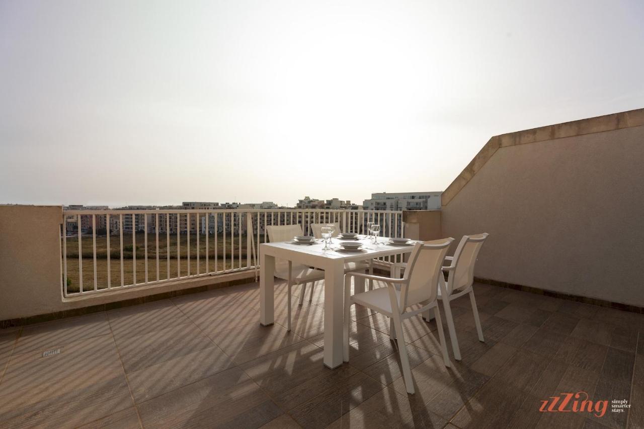 Sunny Penthouse Wterrace And Open Views Lejlighed San Pawl il-Baħar Eksteriør billede