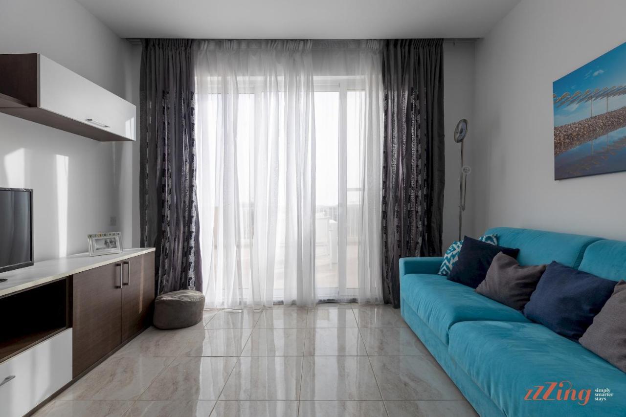 Sunny Penthouse Wterrace And Open Views Lejlighed San Pawl il-Baħar Eksteriør billede
