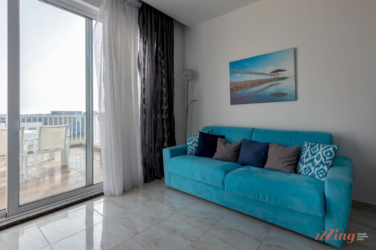 Sunny Penthouse Wterrace And Open Views Lejlighed San Pawl il-Baħar Eksteriør billede